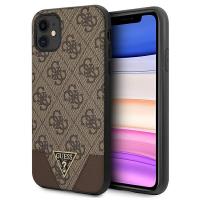 Guess 4G Triangle Collection - Etui iPhone 11 (brązowy)