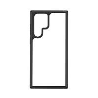 Crong Hybrid Clear Cover - Etui Samsung Galaxy S22 Ultra (czarny)