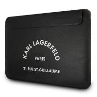 Karl Lagerfeld Saffiano RSG Sleeve - Etui na notebook 13" / 14" (Czarny)