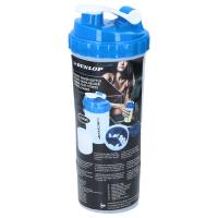 Dunlop - Butelka sportowa shaker z wygodnym zamykaniem 550 ml (niebieski)