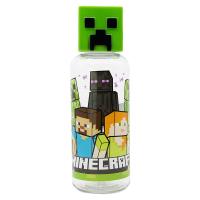 Minecraft - Butelka 560 ml z zakrętką 3D