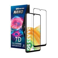 Crong 7D Nano Flexible Glass – Niepękające szkło hybrydowe 9H na cały ekran Samsung Galaxy A33 5G
