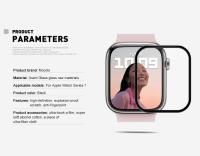 Mocolo 3D Glass Full Glue - Szkło ochronne na ekran Apple Watch 7/8 41 mm