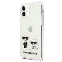 Karl Lagerfeld Ikonik & Choupette - Etui iPhone 11 / iPhone XR (przezroczysty)