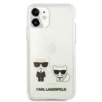 Karl Lagerfeld Ikonik & Choupette - Etui iPhone 11 / iPhone XR (przezroczysty)