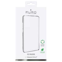 PURO 0.3 Nude - Etui ekologiczne Xiaomi 12 / 12X (przezroczysty)