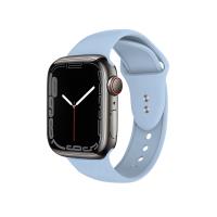 Crong Liquid - Pasek do Apple Watch 42/44/45 mm (błękitny)