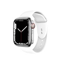 Crong Liquid - Pasek do Apple Watch 38/40/41 mm (biały)
