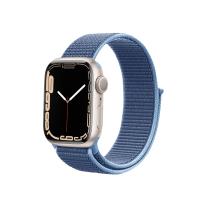 Crong Nylon - Pasek sportowy do Apple Watch 42/44/45/49 mm (Ocean Blue)