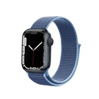 Crong Nylon - Pasek sportowy do Apple Watch 42/44/45/49 mm (Ocean Blue)