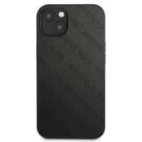 Karl Lagerfeld Perforated Allover - Etui iPhone 13 Mini (czarny)