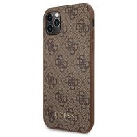 Guess 4G Metal Gold Logo – Etui iPhone 11 Pro (brązowy)