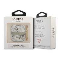 Guess Marble Strap - Etui Airpods 1/2 gen (Grey)