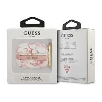 Guess Marble Strap - Etui Airpods Pro (Pink)