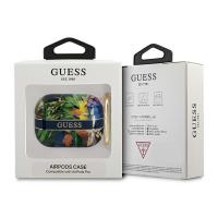Guess Flower - Etui Airpods Pro (Blue)