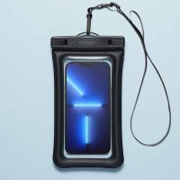 Spigen A610 Universal Waterproof Float Case - Etui do smartfonów do 6.9" (czarny)