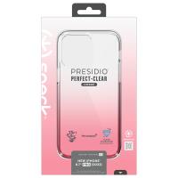 Speck Presidio Perfect-Clear + Ombre - Etui iPhone 14 Pro Max z powłoką MICROBAN (Clear / Vintage Rose Fade)