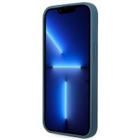 Guess 4G Big Metal Logo - Etui iPhone 14 (niebieski)