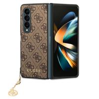 Guess 4G Charms Collection - Etui Samsung Galaxy Z Fold 4 (brązowy)