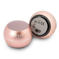 Guess Mini Bluetooth Speaker 3W 4H – Głośnik Bluetooth 5.0 (różowy)