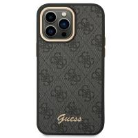 Guess 4G Metal Camera Outline Case – Etui iPhone 14 Pro (Czarny)
