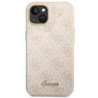 Guess 4G Metal Camera Outline Case – Etui iPhone 14 (Różowy)