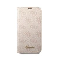 Guess 4G Metal Camera Outline Booktype Case - Etui iPhone 14 Pro Max (rózowy)