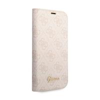 Guess 4G Metal Camera Outline Booktype Case - Etui iPhone 14 Pro Max (rózowy)