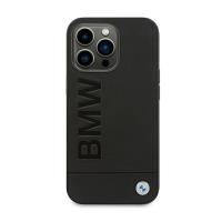 BMW Leather Hot Stamp – Etui iPhone 14 Pro Max (Czarny)
