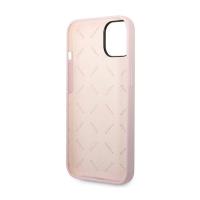 Guess Silicone Triangle Logo - Etui iPhone 14 Plus (fioletowy)