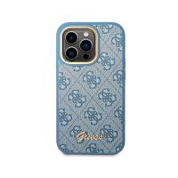 Guess 4G Metal Camera Outline Case – Etui iPhone 14 Pro (niebieski)