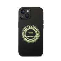 Karl Lagerfeld Silicone RSG - Etui iPhone 14 Plus (czarny)