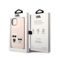 Karl Lagerfeld Liquid Silicone Karl & Choupette MagSafe - Etui iPhone 14 Plus (różowy)