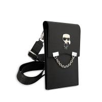 Karl Lagerfeld Ikonik Karl Chain Wallet Phone Bag - Torba na smartfona i akcesoria (czarny)