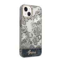 Guess Porcelain Collection - Etui iPhone 14 (szary)