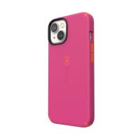 Speck CandyShell Pro - Etui iPhone 14 / iPhone 13 z powłoką MICROBAN (Digital Pink / Energy Red)