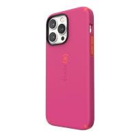 Speck CandyShell Pro - Etui iPhone 14 Pro Max z powłoką MICROBAN (Digital Pink / Energy Red)