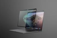Moshi iVisor XT - Folia ochronna na ekran MacBook Air 13.6" M3 (2024) / M2 (2022) (czarna ramka)