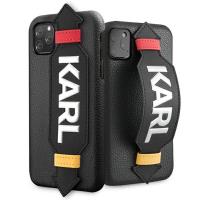 Karl Lagerfeld Case Strap - Etui iPhone 11 Pro (czarny)