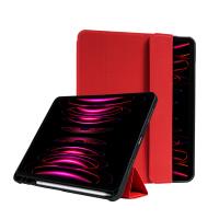 Crong FlexFolio – Etui iPad Pro 11" (2022-2021) / iPad Air 10.9” (5-4 gen.) z funkcją Apple Pencil (czerwony)
