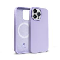 Crong Color Cover Magnetic - Etui iPhone 14 Pro MagSafe (fioletowy)