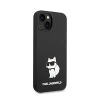 Karl Lagerfeld Silicone NFT Choupette - Etui iPhone 14 (czarny)