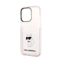 Karl Lagerfeld IML NFT Choupette - Etui iPhone 14 Pro Max (różowy)