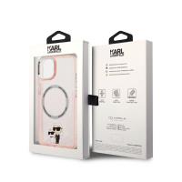 Karl Lagerfeld IML NFT Karl & Choupette MagSafe - Etui iPhone 14 (różowy)