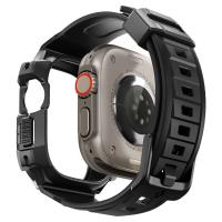 Spigen Rugged Armor Pro – Pasek z obudową do Apple Watch Ultra 49 mm (Czarny)