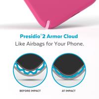 Speck Presidio2 Pro - Antybakteryjne etui iPhone 15 Plus / 14 Plus (Digitalpink / Blossompink / White)