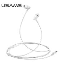 USAMS EP-37 - Słuchawki stereo jack 3,5 mm (biały)