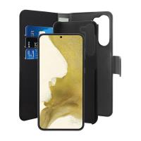 PURO Wallet Detachable - Etui 2w1 Samsung Galaxy S23+ (czarny)