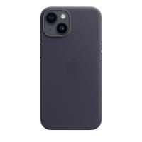 Apple Leather Case - Skórzane etui z MagSafe do iPhone 14 (atramentowy)