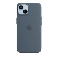 Apple Silicone Case - Silikonowe etui z MagSafe do iPhone 14 (sztormowy błękit)